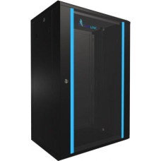 Extralink Rack cabinet 18U 600x450mm black hanging