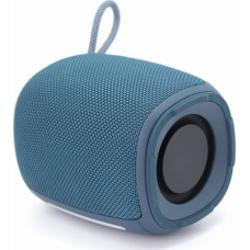 Gembird Repro SPK-BT-LED-03-B speaker, Bluetooth, 5W, RGB LED podsvícení, modrá