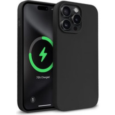 Etui Crong iPhone 15 Pro MagSafe czarne