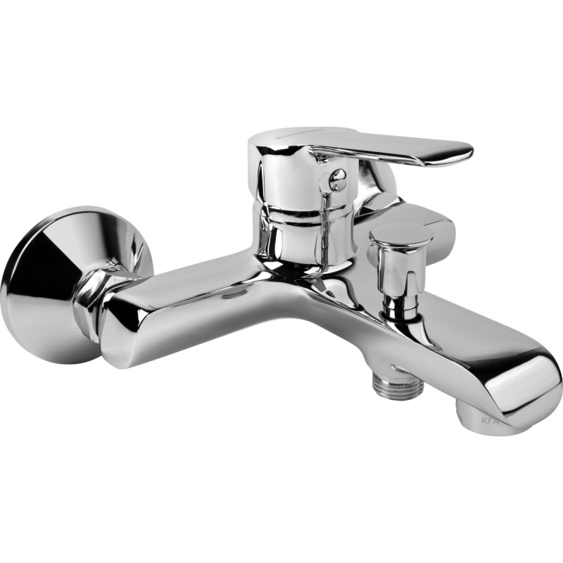 KFA Seelit wall-mounted bathtub faucet chrome (5814-010-00)
