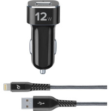 Cellular Line CAR CHARGER KIT TETRA MFI BLACK.