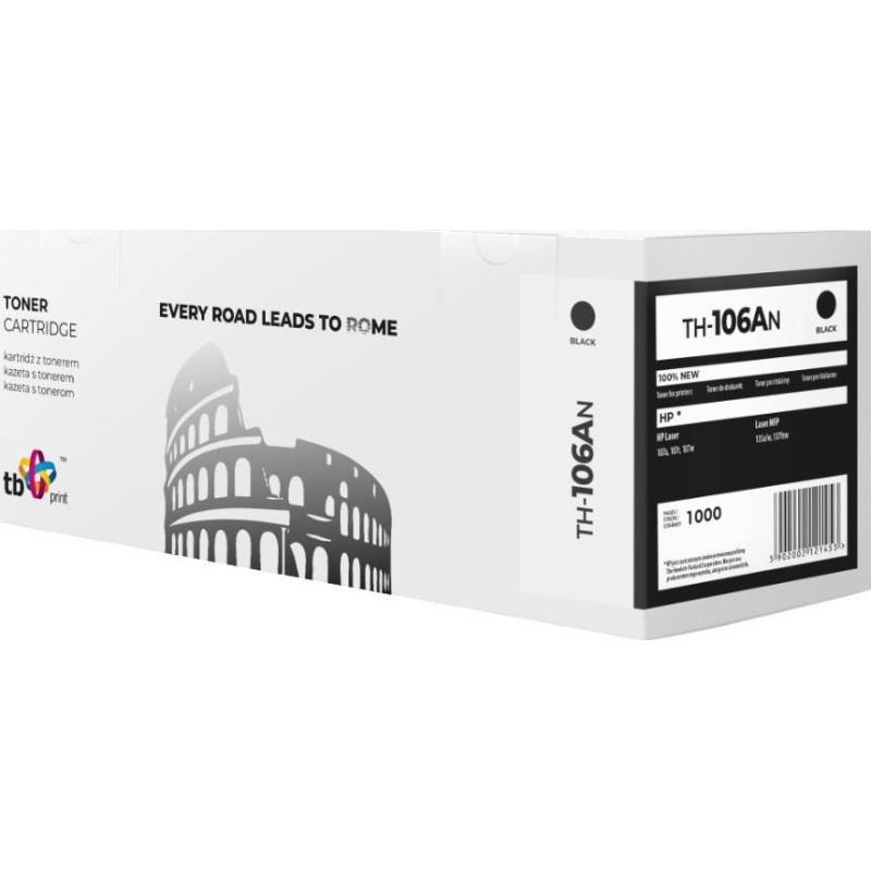 Tb Print Toner for HP106A W1106A black TH-106AN 100% new