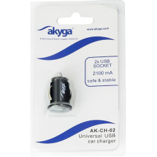Akyga AK-CH-02 2x USB-A 2.1 A charger (AK-CH-02)