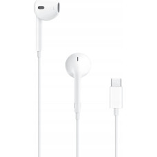 Viking V15 stereo headphones sluchátka s mikrofonem, USB-C connector, bílá
