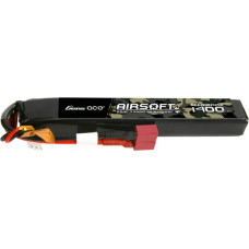 Gens Ace 25C 1400mAh 2S1P 7.4V Airsoft Gun Lipo Battery with T Connector