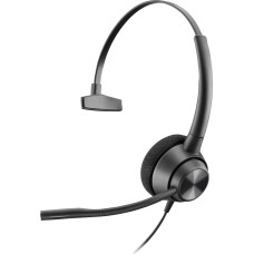 Poly EncorePro 320 headphones - EncorePro 300 series - Headset - On-Ear - kabelgebunden - USB-C - Schwarz - TAA-conform - Works With Chromebook Certified