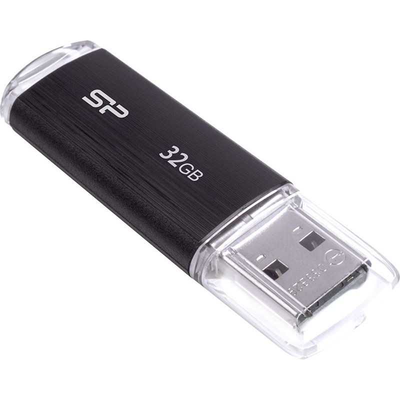 Silicon Power Ultima U02 flash drive, 32 GB (SP032GBUF2U02V1K)