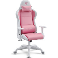 Sense7 Spellcaster FUKU PU armchair white and pink