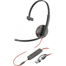 Poly Blackwire 3215 USB-C/A Headset+3,5mm 8X227A