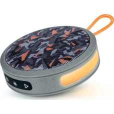 Bigben Big Ben Bluetooth Speaker Party Nano Backlight 15W Camo Grey Orange