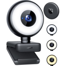 Wemiss CM-A2 Stream Series with Ring Light Full HD Webcam with 1/3