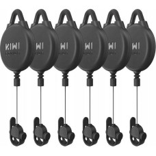 Kiwi Design Suspended VR cable hook system 6pcs.   V2-3 for Meta Quest 2 / Quest 3 / Quest PRO black