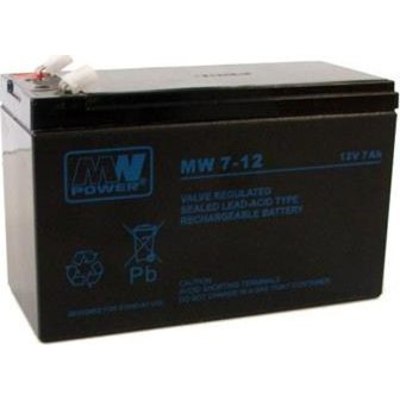 Mpl Power 12V/7Ah battery (MW 7-12L)