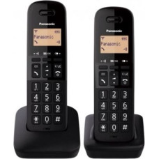 Panasonic Telephone KX-TGB612 Dect Black Duo