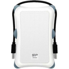 Silicon Power Dysk zewnętrzny HDD Silicon Power Armor A30 1TB Biały (SP010TBPHDA30S3W)