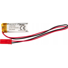 Akyga Li-Po LP401230 AKY0474 3.7V / 110mAh PCM battery JST 2-Pin 150mm connector