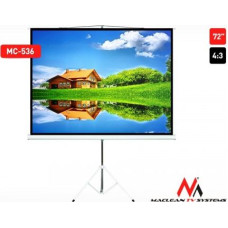 Maclean EKRAN PROJEKCYJNY NA STOJAKU, 72", 4:3, 145X110 MC-536