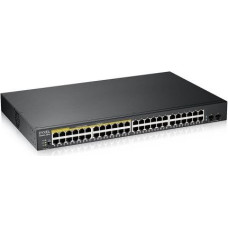 Zyxel Switch Zyxel GS1900-48HP 50p PoE (PoE+: 24;) 170W Managed Gigabit