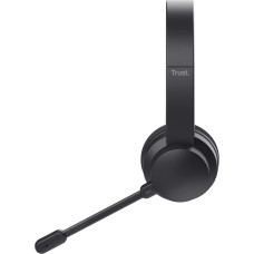 Trust Ayda Headset Wired and Wireless Headband Connectivity/Music USB Type-C Bluetooth Black