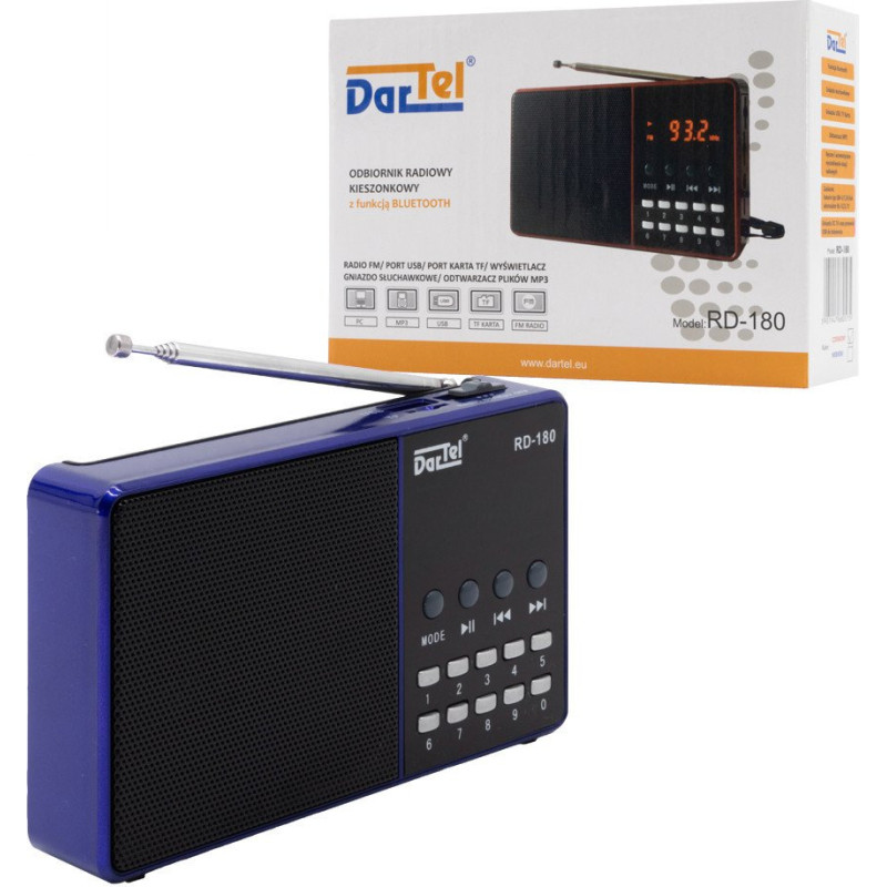 Dartel Radio RD-180 blue