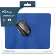 Mediarange Mausunterlage flach pad 250x220x3mm blau