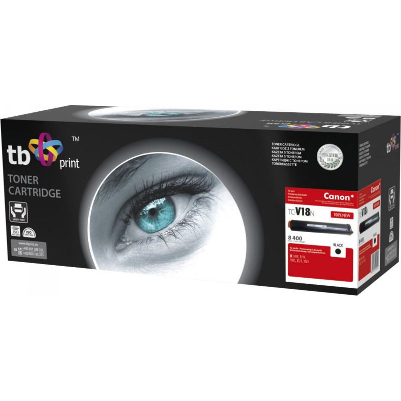 Tb Print Toner Black Replacement C-EXV18 (TC-V18N)
