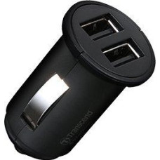 Transcend Charger TS-DPL3 - Auto-Netzteil - 2.4 A - 2 Ausgabeanschlussstellen (2 x USB) - fur DrivePro 620