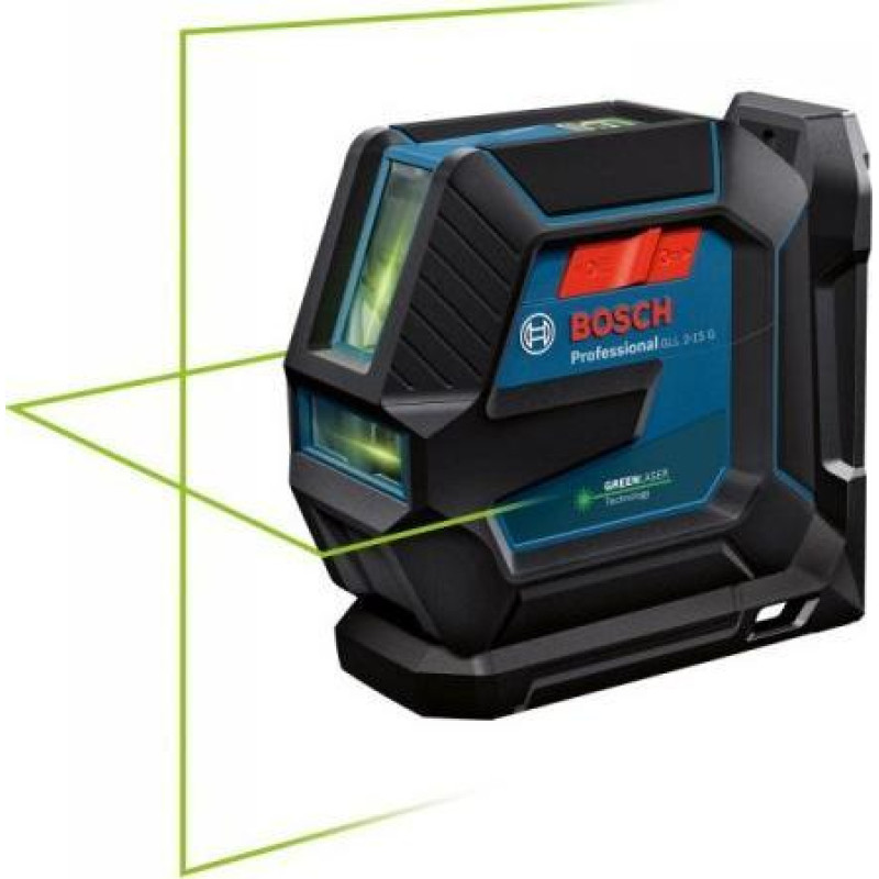 Bosch Cross laser GLL2-15G + LB10 green 15 m 0601063W00