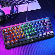Marvo Keyboard KG962G EN - R, US keyboard, gaming, mechanical type wired (USB), black, RGB, red switches
