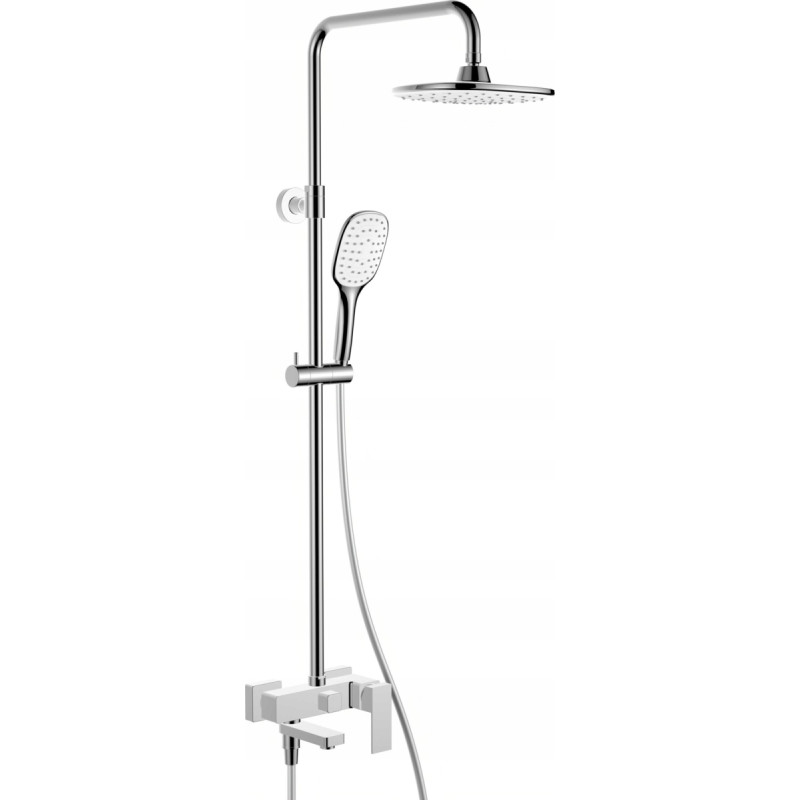Alkotest Rainshower 5056-915-00 / KFA / SPINEL / DRAIN SHOWER WITH NATURAL BATTERY AND FOLDING SPOUT, CHROME /.