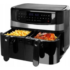Emerio Non-fat fryer AF-126672.4 Double fryer 9 l Autonomous 2400 Watt hot air fryer Black