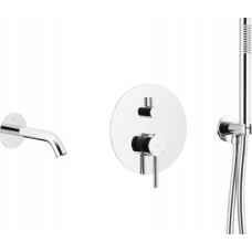 KFA Bathtub Faucet 5039-401-00 / / MOZA / Concealed Bathtub Kit with 3-FUNCTION BATTERY, CHROME /.
