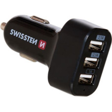Swissten Car Charger 3x USB-A 5.2 A (20111200)