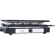 Triton Adler | AD 6616 | Raclette - electric grill | Table | 1400 W | Black/Stainless steel