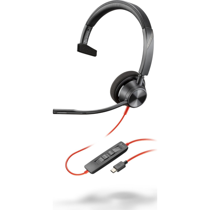 Poly Blackwire 3310 Headphones (8X215AA)