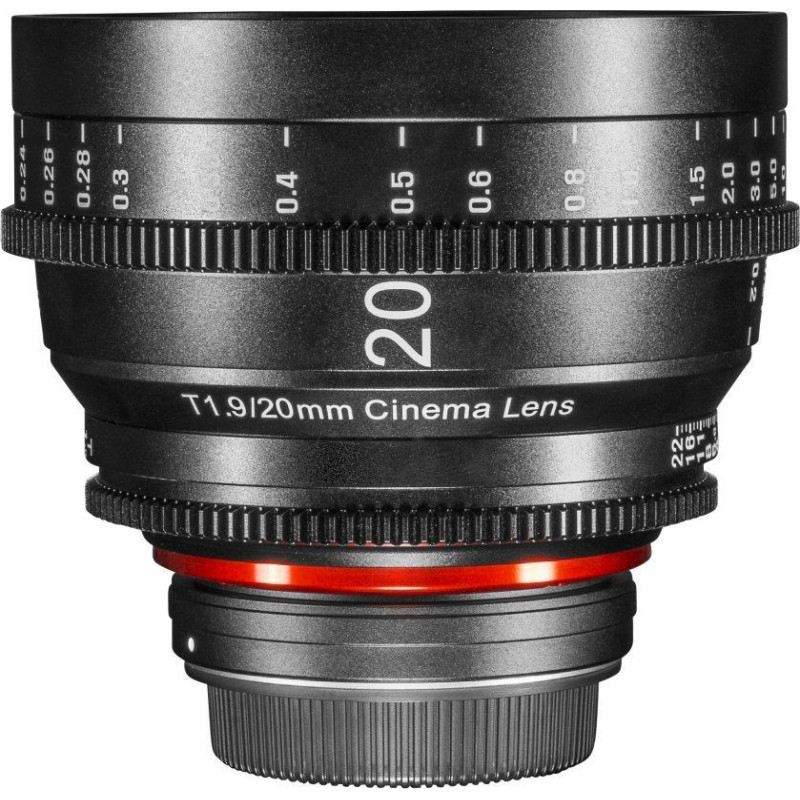 Samyang Xeen 20mm T1.9 Canon Lens (Meter)