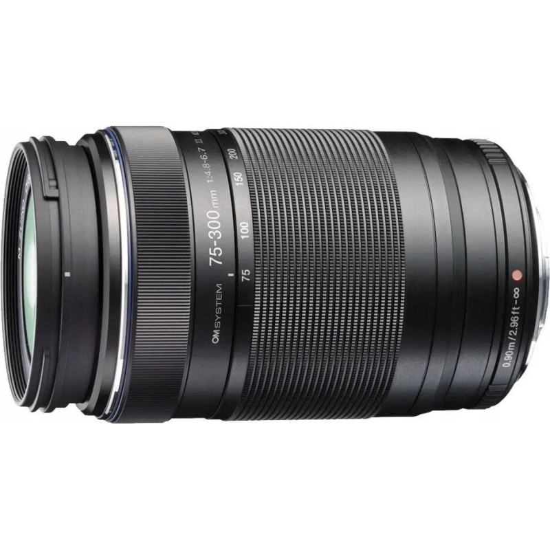 Om System OM Sytem M.Zuiko 4.8-6.7/75-300 ED II black lens