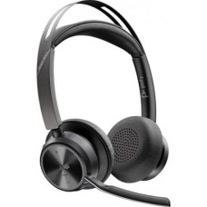 Poly Zestaw słuchawkowy Voyager Focus 2 z certyfikatem Microsoft Teams USB-C-C + przejściówka USB-C/A 9T9J4AA#AC3