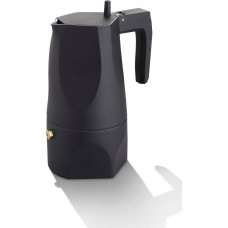Alessi Espresso Coffee Maker Moka MT18/3 B black.