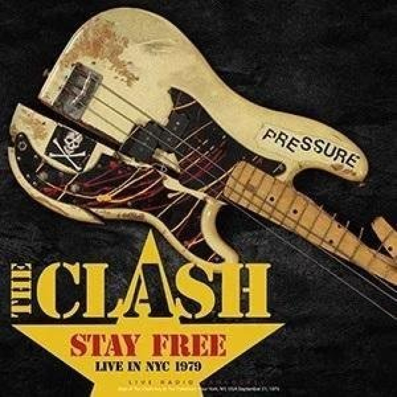 YSS The Clash Stay Free Live NYC 1979 - Vinyl record.