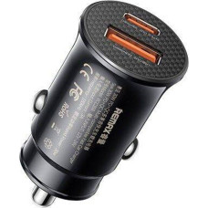 Remax Charger SAM.   SIYA SERIES 30W RCC358 PD QC USB-C/USB BLACK