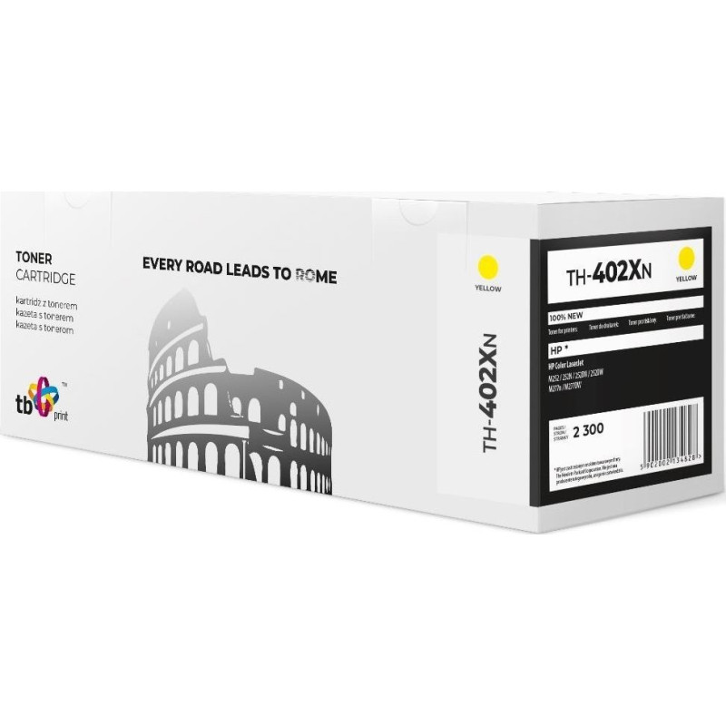 Tb Print Toner for HP CLJ M252/ 277 TH-402XN 100% new yellow