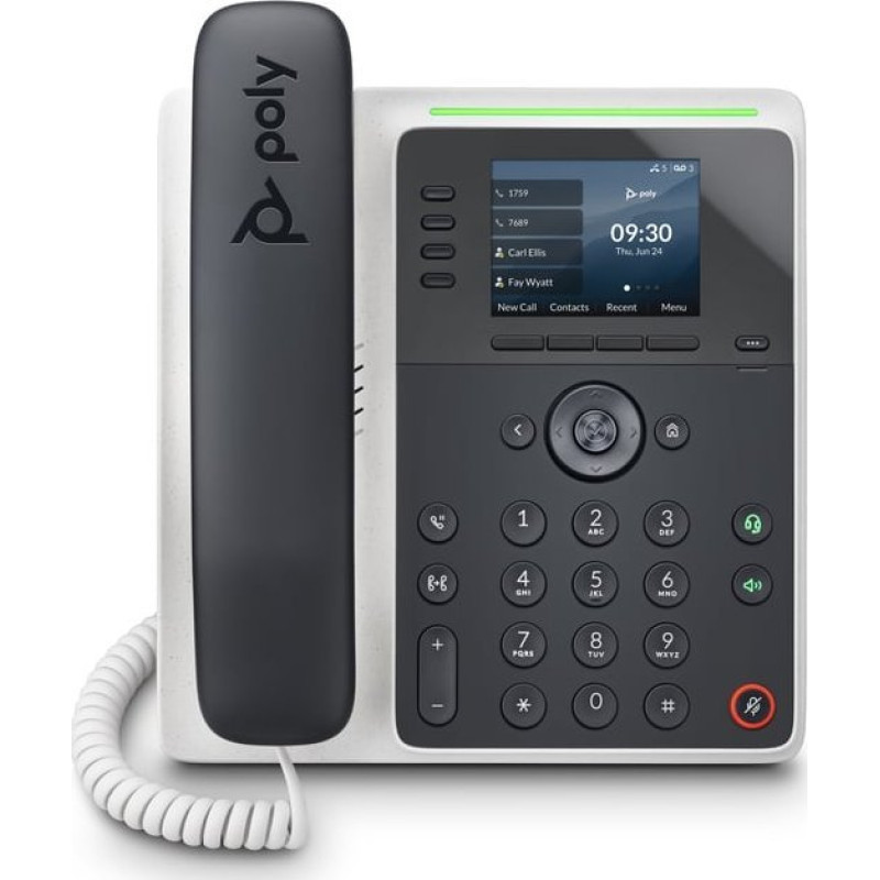 Triton POLY Edge E220 VoIP Phone Black 4 lines IPS