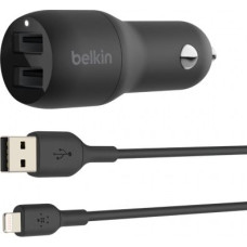 Belkin Charger CCD001bt1MBK 2x USB-A 2.4 A (CCD001bt1MBK)
