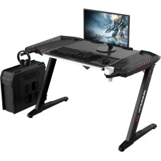 Ultradesk Rocket Desk Black 128 cmx68 cm