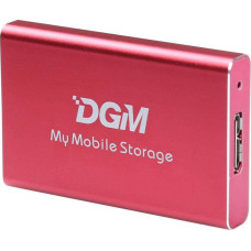 DGM My Mobile Storage 128GB External SSD Red (MMS128RD)