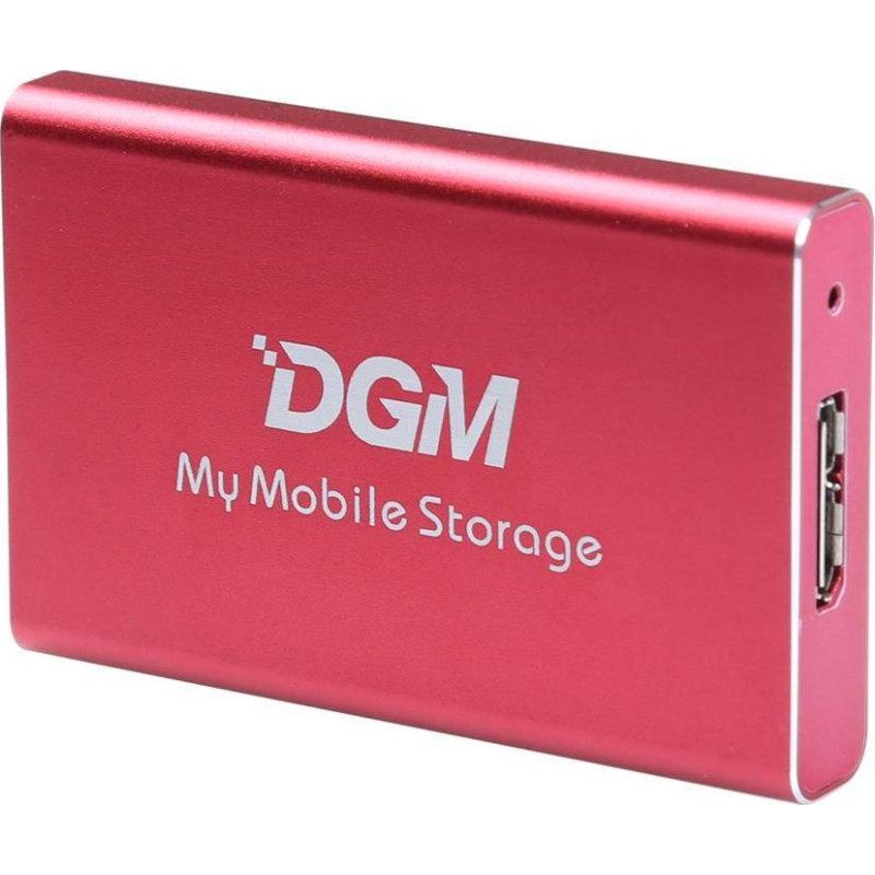 DGM My Mobile Storage 128GB External SSD Red (MMS128RD)