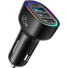 Joyroom 4-port car charger 45W black (JR-CL09)