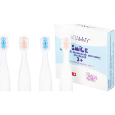 Vitammy Heads for SMILE MiniMini+ 4 pieces Heads for sonic toothbrush for children 3+.