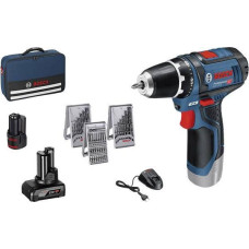 Bosch GSR 12V-15 12 V drill/driver 2 x 2 / 4 Ah battery pack (0615990G6L)